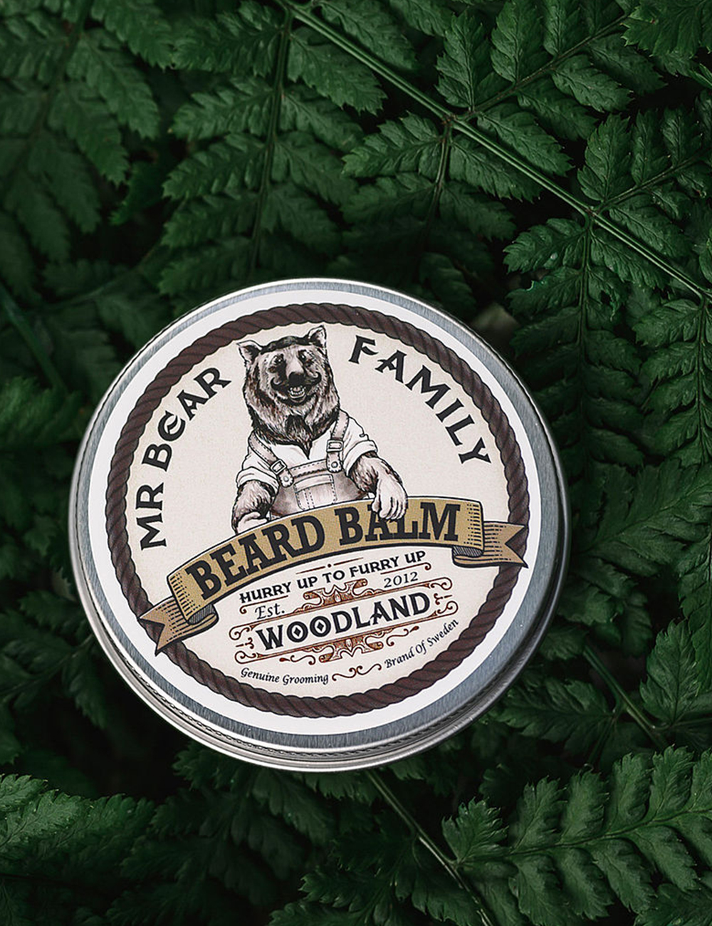 Mr Bear Family Beard Balm Woodland 2
