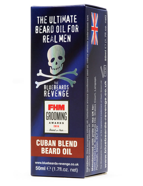 The Bluebeards Revenge Cuban Beard Oil 50ml