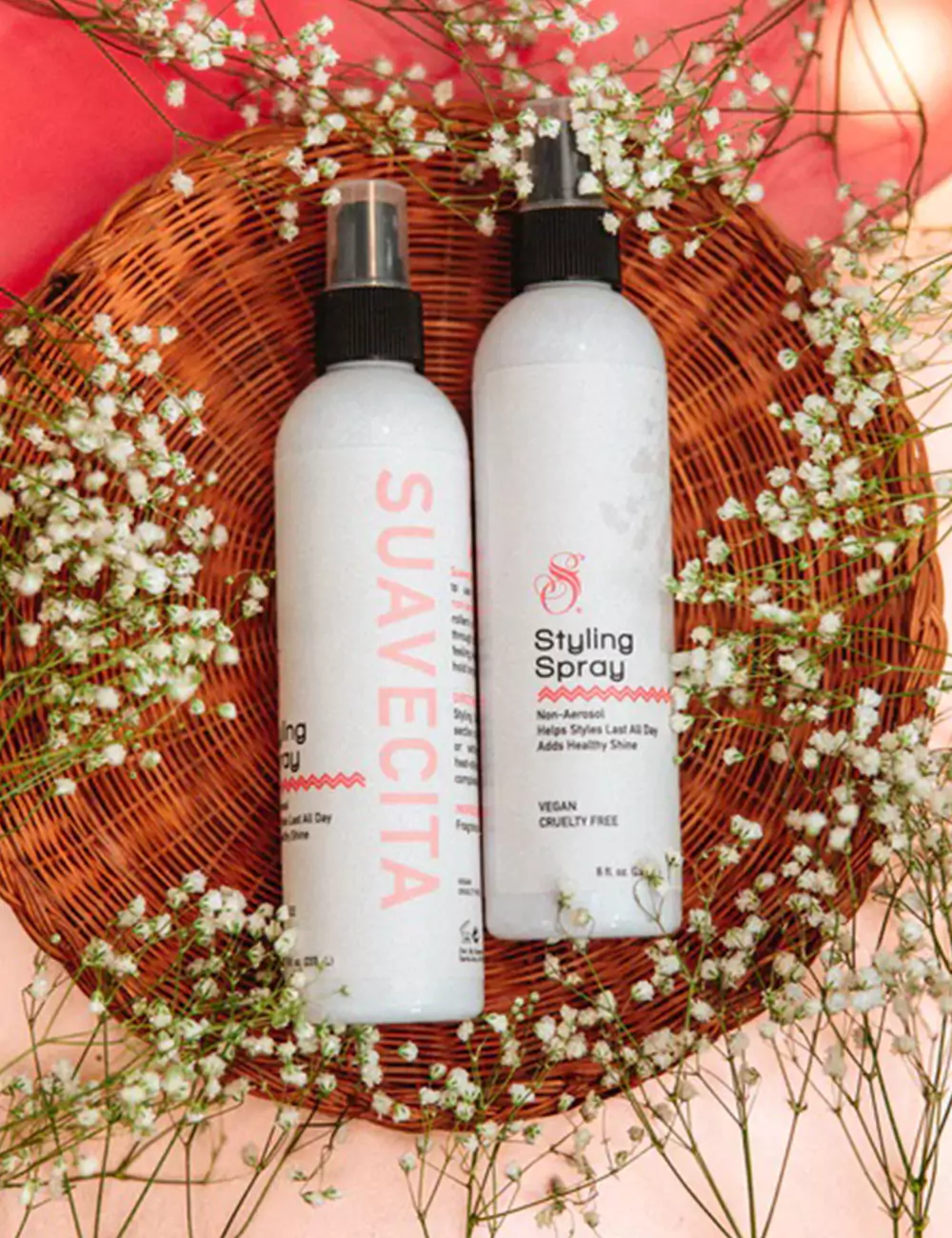 Spray Styles Products 8oz Suavecita Slick Styling Styling Hair - -