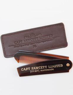 Captain Fawcett Beard Comb With Case