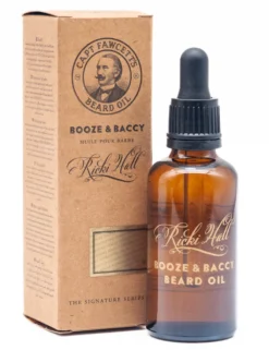 Captain Fawcett Ricki Halls Booze & Baccy Beard Oil 50ml - Beard Care