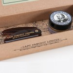 Captain Fawcett Lavender Moustache Wax & Folding Pocket Comb
