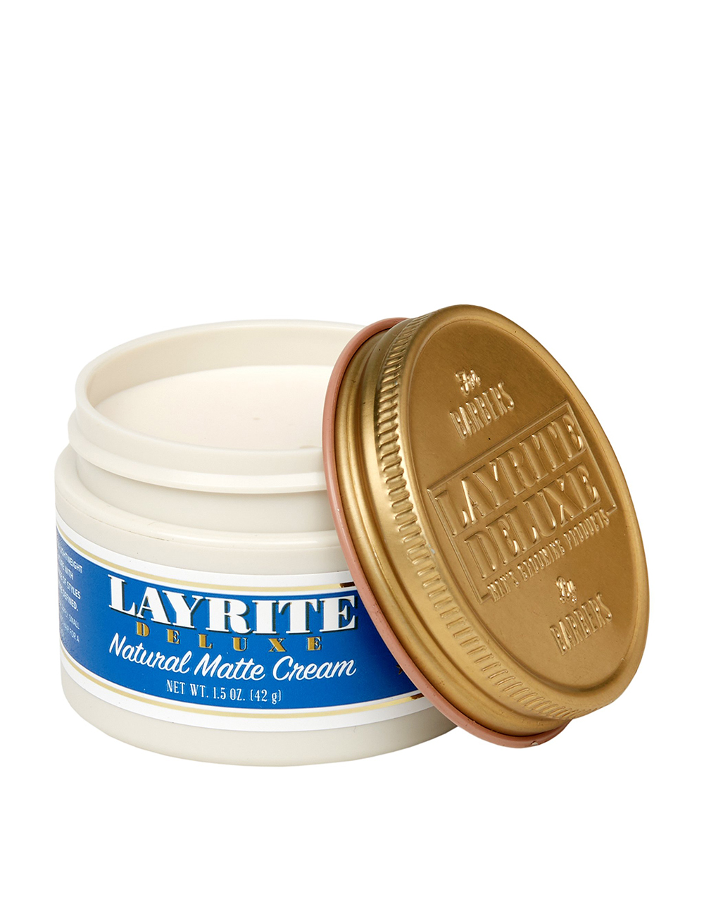 Layrite Natural Matte Cream Travel Hair Styling Product Size