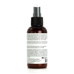 Bonafide Texture Spray 4oz Bottle - Hair Styling Product - Back Of Bottle