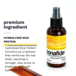 Bonafide Texture Spray 4oz Bottle - Hair Styling Product - Product Ingredients