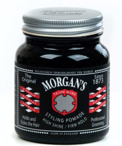 Morgans High Shine Firm Hold Styling Pomade 100ml