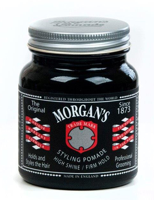 Morgans High Shine Firm Hold Styling Pomade 100ml