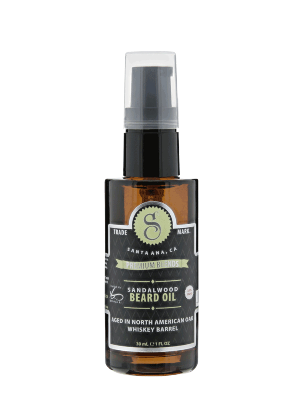 Suavecito Premium Sandalwood Beard Oil