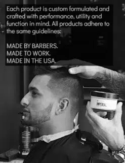 Imperial Barber Classic Pomade 6oz - Water Based Pomade - Mens Hair Styling Product - Image 4