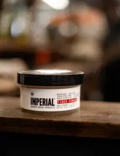 Imperial Barber Fiber Pomade 6oz - Water Based Pomade - Mens Hair Styling Product - Photo