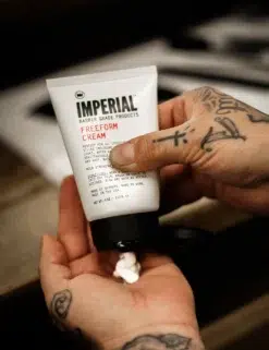 Imperial Barber Freeform Cream 4oz - Hair Styling Product - Holding