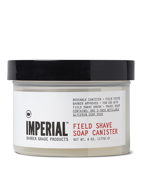 Imperial Barber Products Field Shave Soap Canister