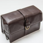 Captain Fawcett Leather Washbag