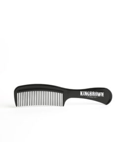 King Brown Pomade Black Handle Comb