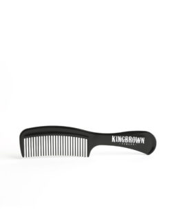 King Brown Pomade Black Handle Comb