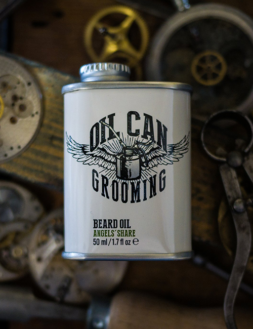 Oil Can Grooming Angels Share Beard Oil Product