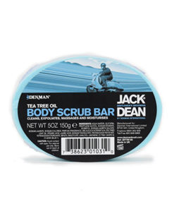 Jack Dean Tea Tree Body Scrub Bar 150g