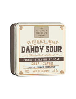 The Scottish Fine Soaps Whisky Dandy Sour Soap In A Tin 100g