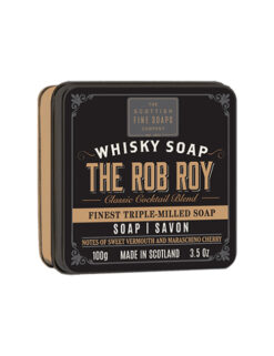 The Scottish Fine Soaps Whisky The Rob Roy Soap In A Tin 100g