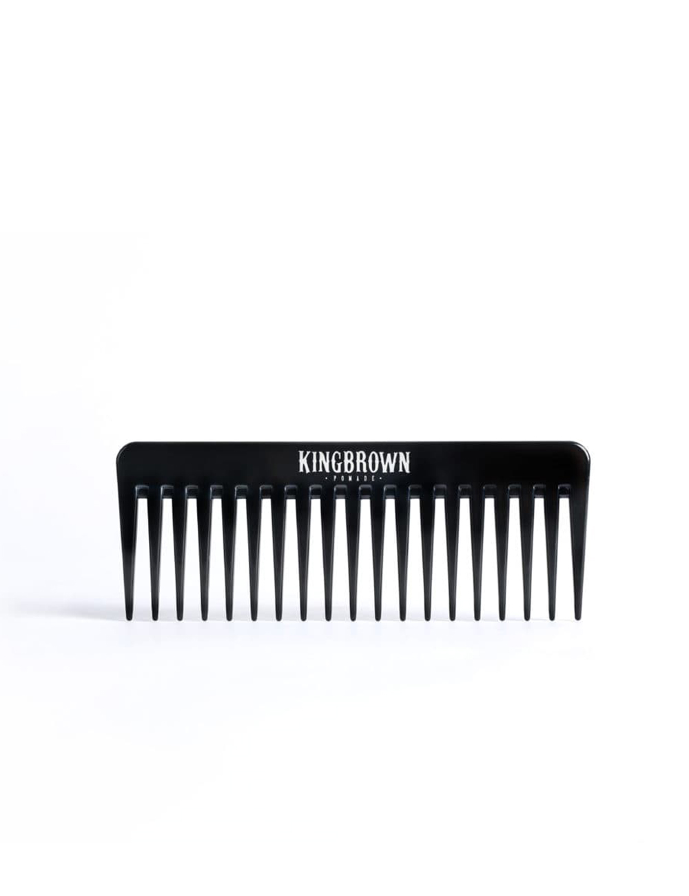 King Brown Pomade Black Texture Comb
