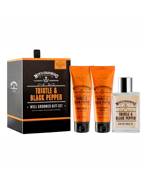 The Scottish Fine Soaps Company Well Groomed Gift Set