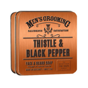 The Scottish Fine Soaps Company Thistle & Black Pepper Face & Beard Soap