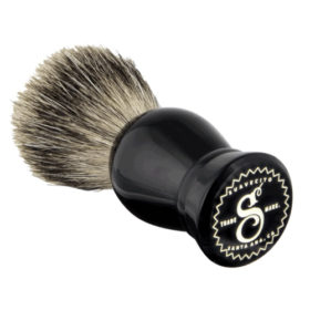 Suavecito Premium Black Badger Brush
