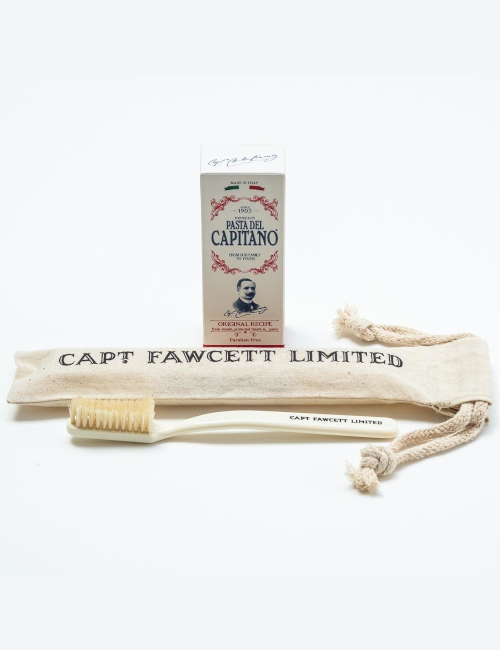 Captain Fawcett Toothbrush with Natural Bristles