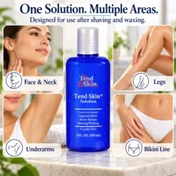 Tend Skin Solution 118ml - Suitable for ingrown hairs - razor bumps - Product Information 3