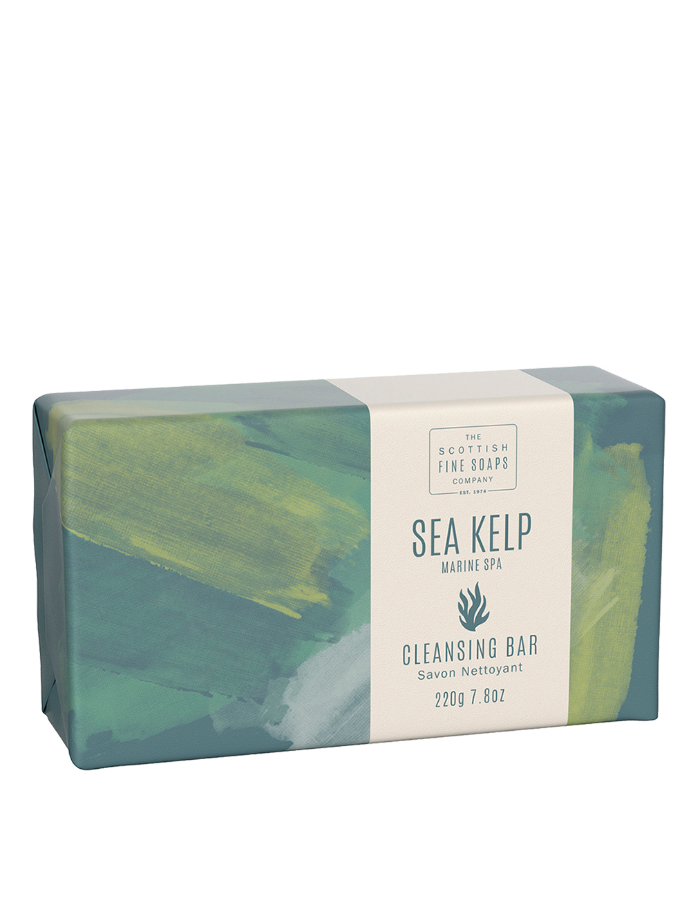 The Scottish Fine Soaps Sea Kelp Marine Spa Cleansing Bar 220g