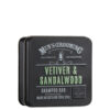 The Scottish Fine Soaps Vetiver & Sandalwood Shampoo Bar Tin 100g