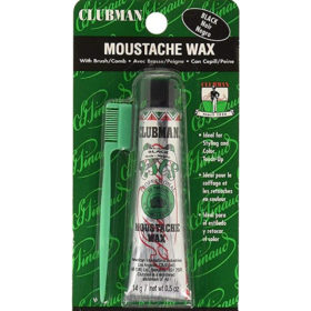 Clubman Moustache Wax Black 14g