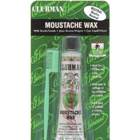 Clubman Moustache Wax Neutral 14g