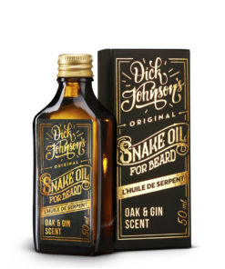 Dick Johnson Snake Oil Beard Oil Oak & Gin