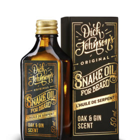 Dick Johnson Snake Oil Beard Oil Oak & Gin 50ml