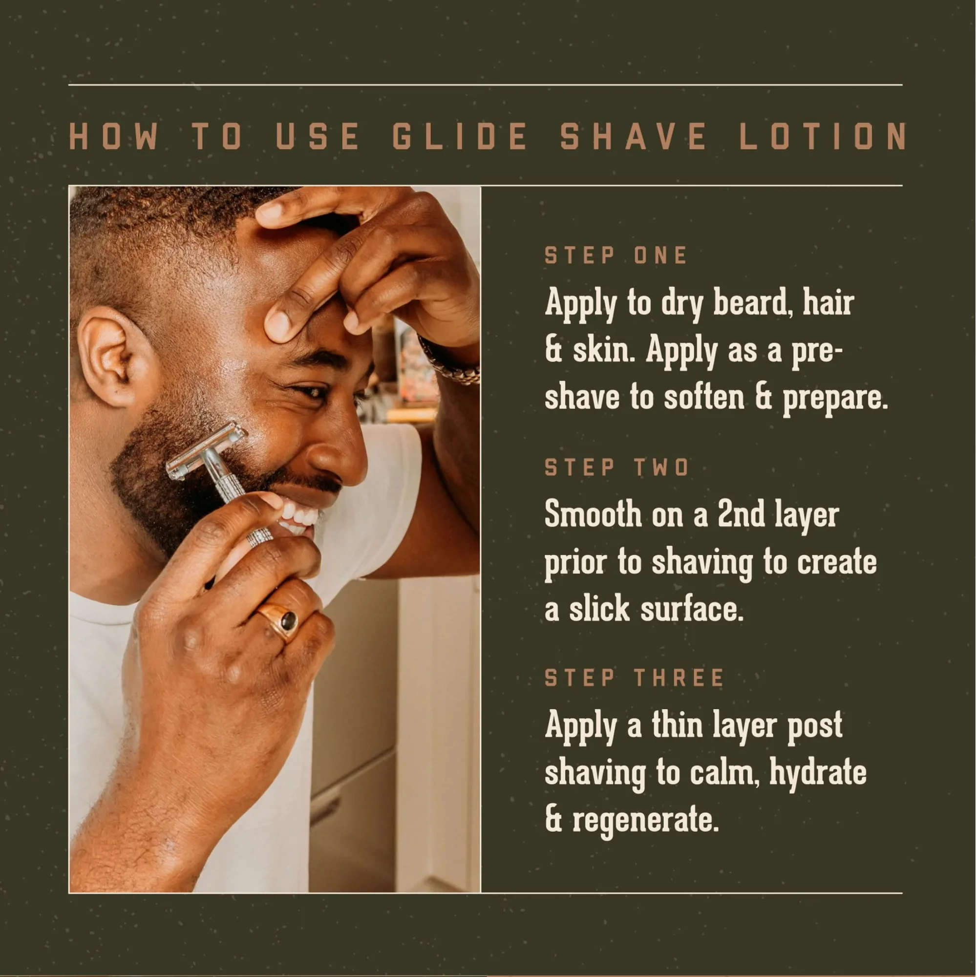 18.21 Man Made Spiced Vanilla Shave Lotion 6oz - Clear Shaving Gel Before and After Shave Lotion - How To Use