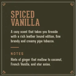 18.21 Man Made Spiced Vanilla Shave Lotion 6oz - Clear Shaving Gel Before and After Shave Lotion - Scent Profile