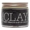 18.21 Man Made Sweet Tobacco Hair Styling Clay 2oz - Medium Hold No Shine Hair Stying Clay for Men On White Background