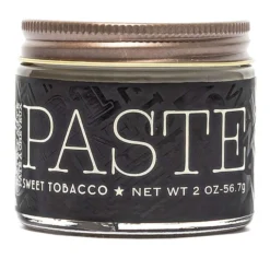 18.21 Man Made Sweet Tobacco Paste 2oz - Soft Hold Medium Shine Mens Hair Styling Paste - White Background