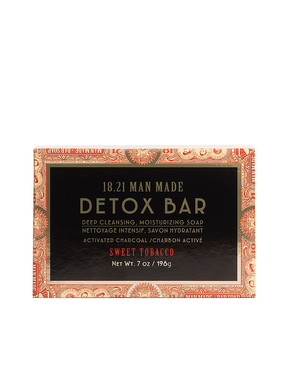 18.21 Man Made Detox Bar Soap 7oz