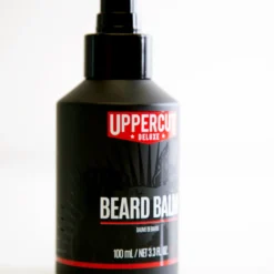 Uppercut Deluxe Beard Balm 100ml - Beard Care Product - Photo Side Of Bottle