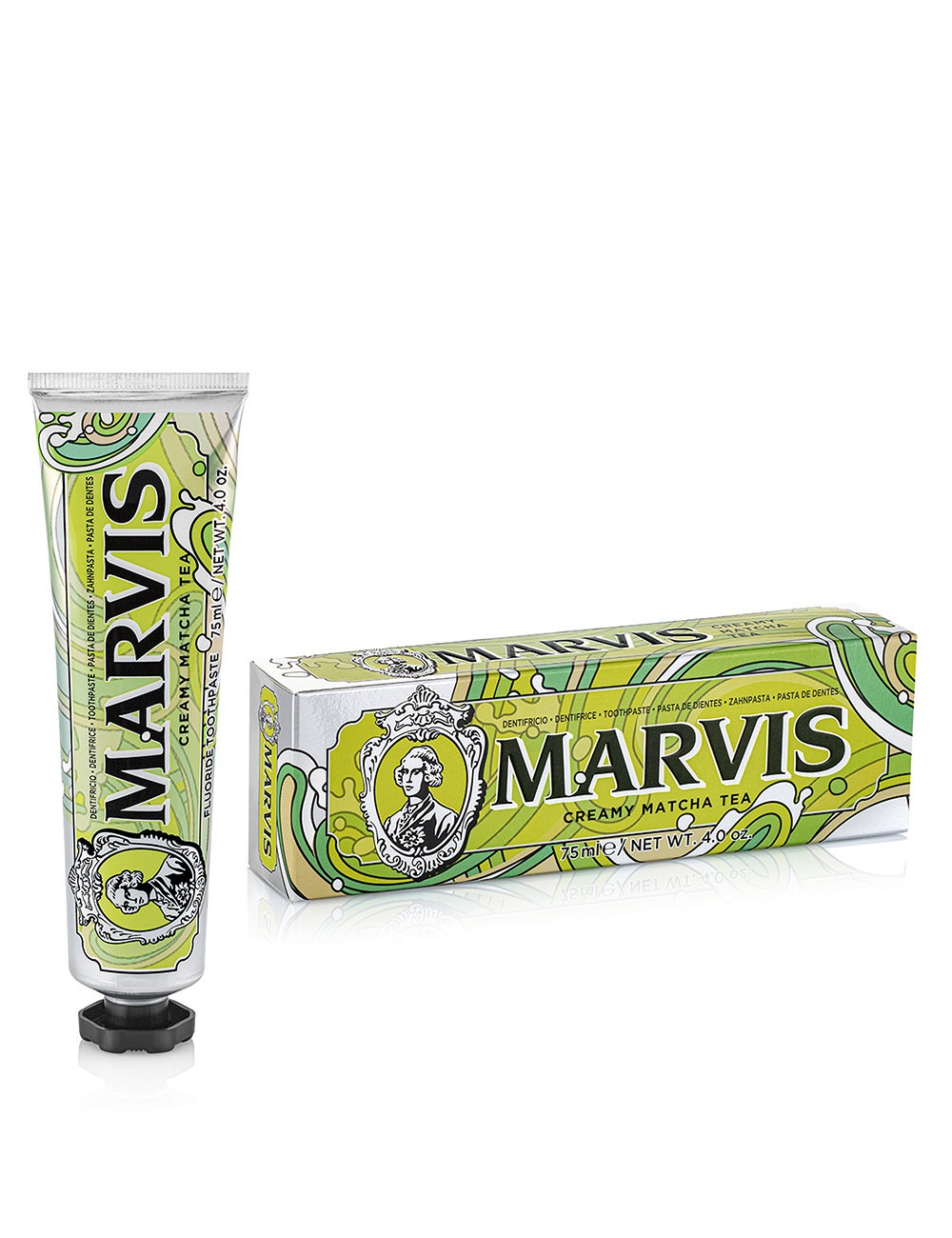 Marvis Creaming Matcha Tea Toothpaste Tea Collection 75ml