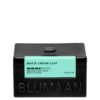 Blumaan Matte Cream Clay Hair Styling Product - Medium Hold Natural Matte Finish - Whitebg