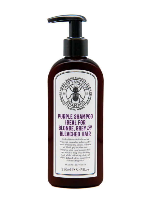 Captain Fawcett Bianco Classico Purple Shampoo Free Shipping