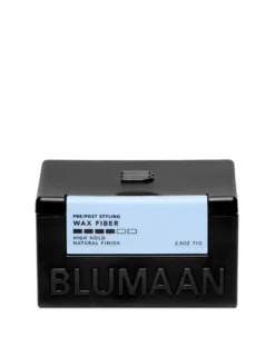 Blumaan Wax Fiber Pre-Styler Post Styler High Hold Natural Finish