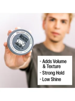 Reuzel Extreme Hold Matte Pomade - 95g Strong Hold Low Shine Hair Styling Pomade 3