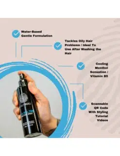 Crazy Bull Cool Bull Hair Tonic Styling Spray - Ingredients
