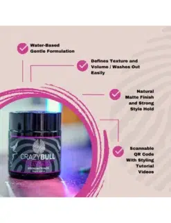 Crazy Bull Funky Play Hard Paste - Hair Styling - Ingredients