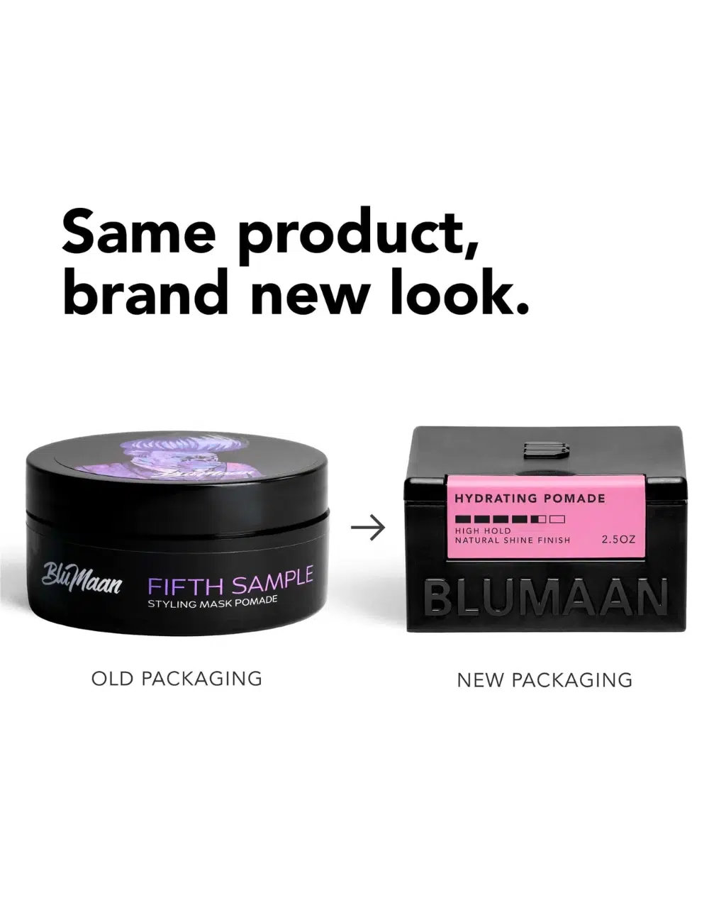 Blumaan Hydrating Pomade - Mens Hair Styling Product 2