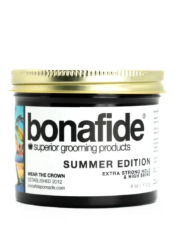 Bona Fide Summer Edition Extra Strong Hold High Shine Pomade